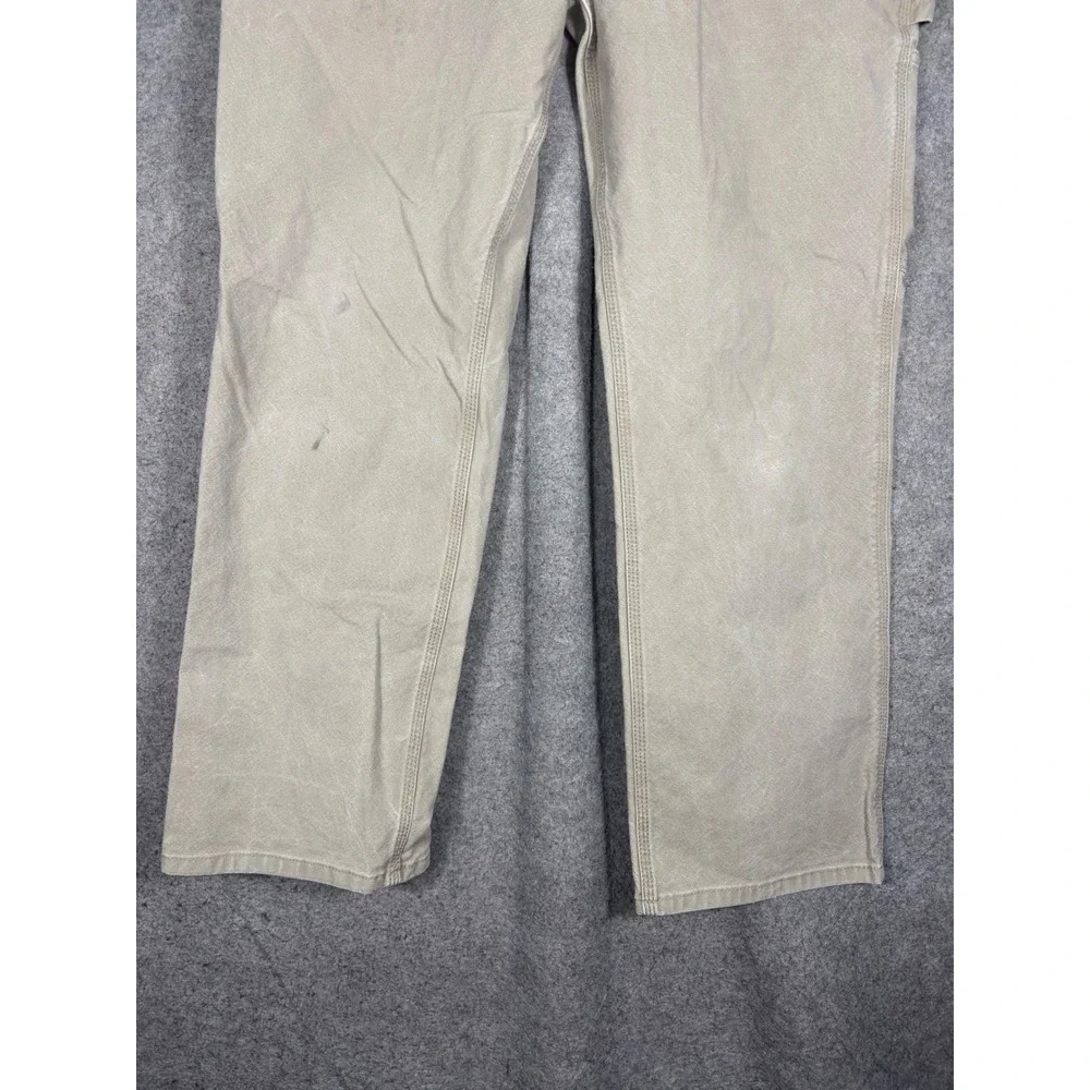 Carhartt Rugged Flex Relaxed Fit Duck Utility Work Pants Tan BN3279-M 34x30